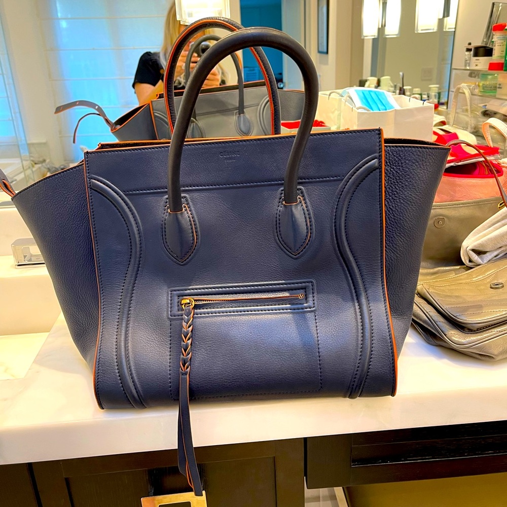 Celine Phantom large tote worn three times. Immaculately bag amazing condition